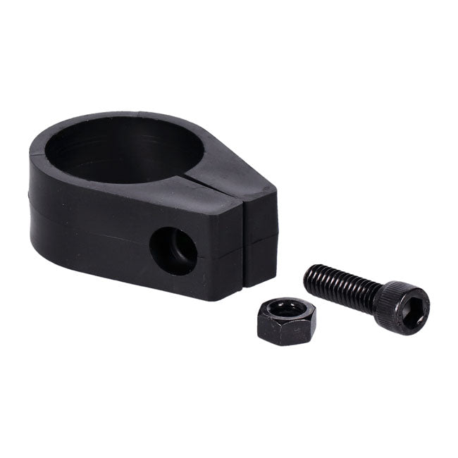 Jagg Universal Oil Cooler Clamp. 1-1/2", Black