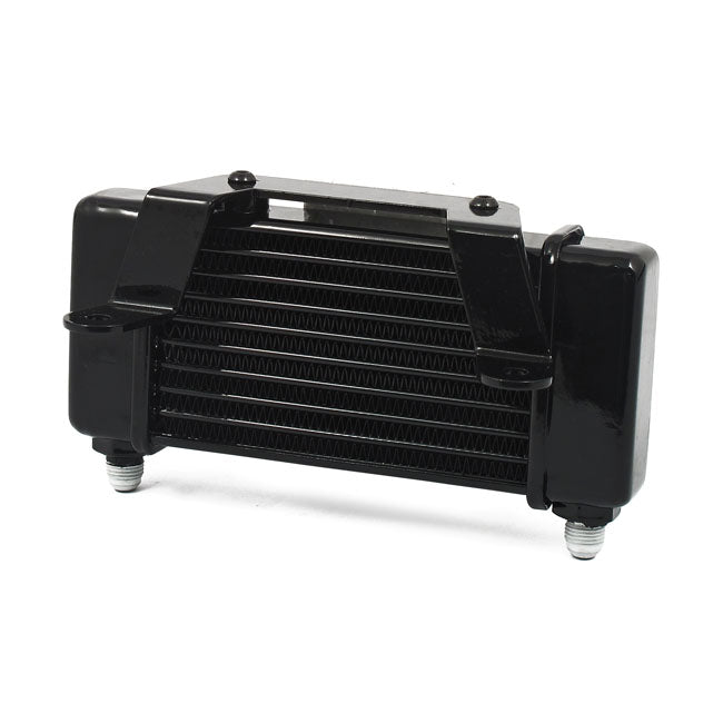 Jagg Oil Cooler Kit. Low Mount - Horizontal - 10 Row – 2009–2016 FLT/Touring