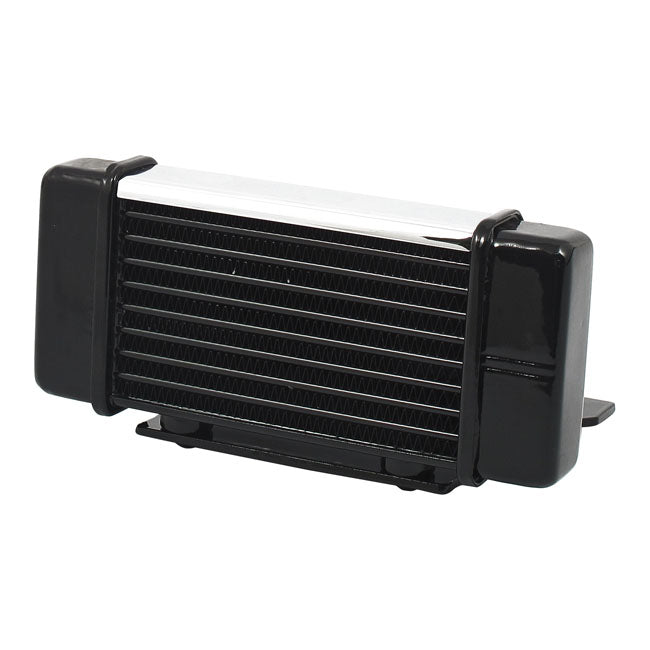 Horizontal Oil Cooler, 10-Row Chrome for 84-08 Touring