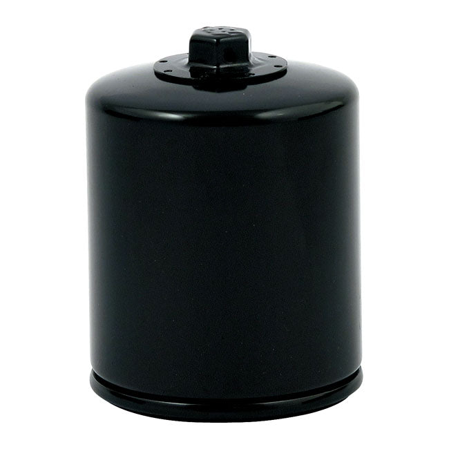 K&N Spin-on Oil Filter, with Top Nut. Black – 1999 Softail; 1999–2017 Twin Cam…