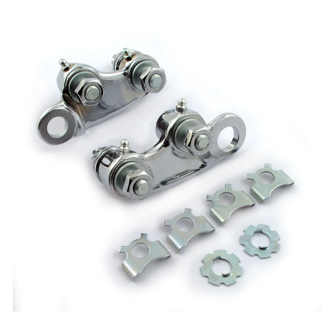 Samwel Replacement Rocker Set for Std To+12" Springer Forks. Chrome – 1936–1948 Big Twin; All WLC; All…