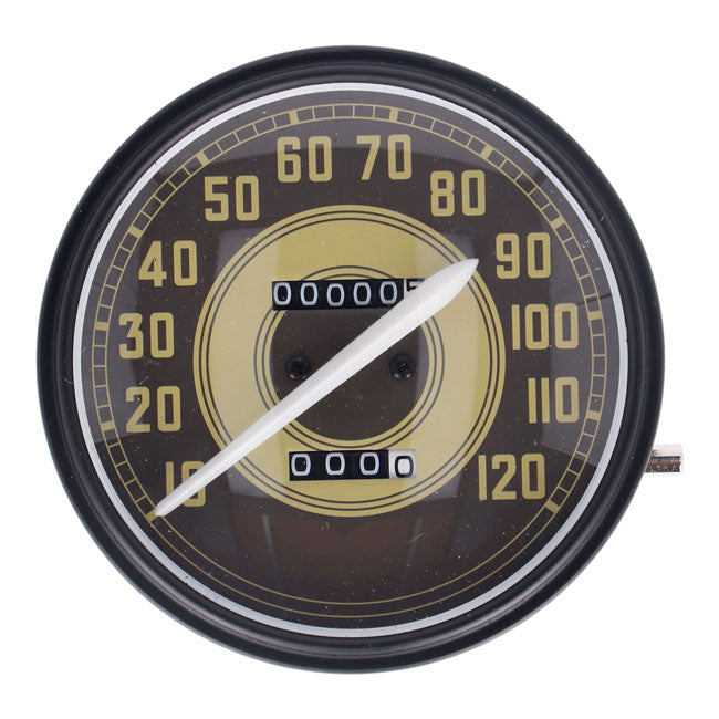 Samwel FL Speedometer, ''41-45 Face'', Green Army. 2:1 MPH