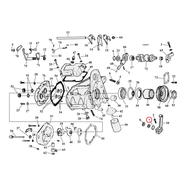 MCS Retaining Ring, Shifter Rod/Fuel Fitting – Amongst Others: 1986–2026 Big Twin: On…