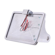 CPV ''Slide-in'' License Plate Bracket. Side Mount, Polished – 1984–2007 Softail