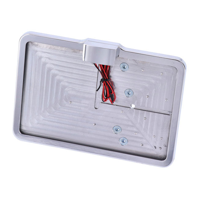 Cpv ''Slide-In'' Licence Plate Bracket. Side Mount, Polished – 1957–2022 XL Sportster