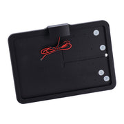 CPV ''Slide-in'' License Plate Bracket. Side Mount, Black – 2008–2017 Softail