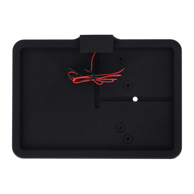 CPV ''Slide-in'' License Plate Bracket. Side Mount, Black – 1957–2022 XL Sportster