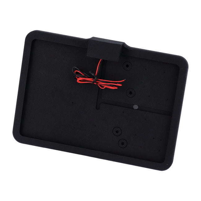 CPV ''Slide-in'' License Plate Bracket. Side Mount, Black – 1957–2022 XL Sportster