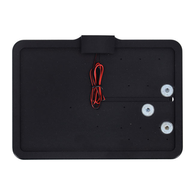 CPV ''Slide-in'' License Plate Bracket. Side Mount, Black – 2002–2017 V-Rod
