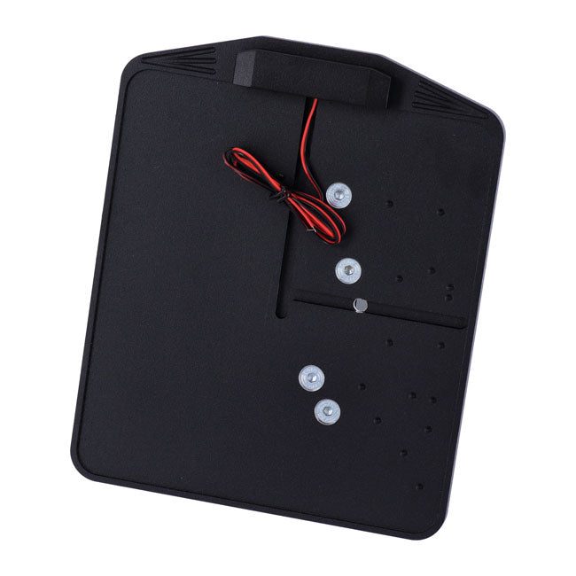 CPV Side Mount License Plate Bracket. Black Powder Coated – 1957–2022 XL Sportster