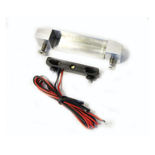 CPV Micro-LED License Plate Light & Housing. Polished – Universal