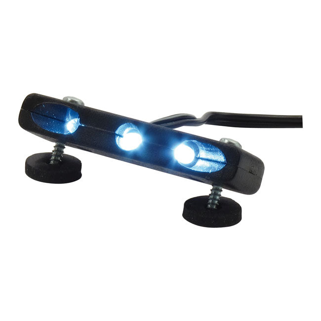 CPV Micro-LED License Plate Light & Housing. Polished – Universal