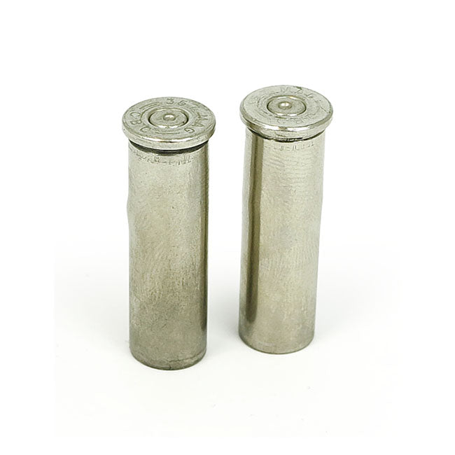 CPV Bullet Style Valve Stem Caps. Nickel – Universal
