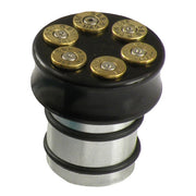 CPV CVP, Oil Tank Fill Plug, No Dipstick. Bullet. Black – 1984–1999 Softail