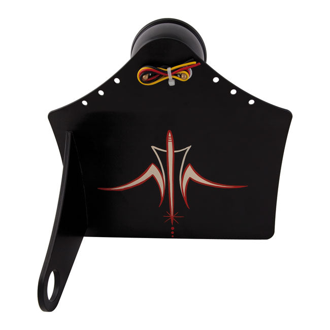 CPV Curved License Plate Bracket – 1984–2007 Softail