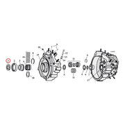 MCS Sprocket Shaft Spacer Shim. .020" – 1970–2002 Big Twin