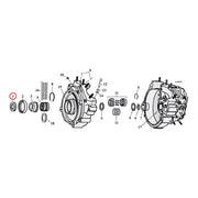 MCS Sprocket Shaft Spacer Shim. .060" – 1970–2002 Big Twin