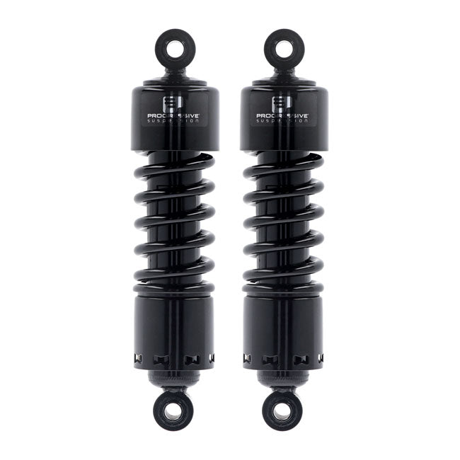 Progressive Suspension 412 Series Shock Set. 11". STD Duty. Black – 1991–2017 Dyna