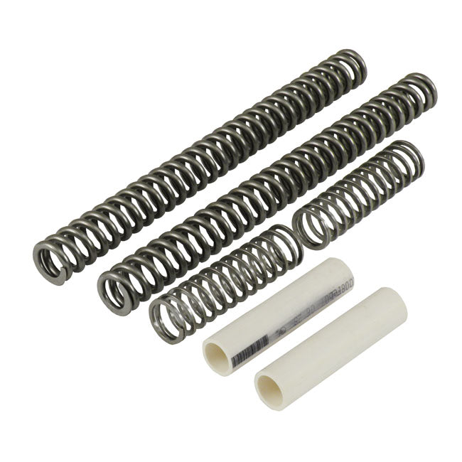 Progressive Suspension PS Drop-in Fork Lowering Kit, 41mm Tubes – 1984–2017 Softail; 1988–2013 FLT/Touring