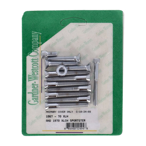Gardner-Westcott Primary Cover Mount Kit Chrome Allen – 1967–1970 XLH