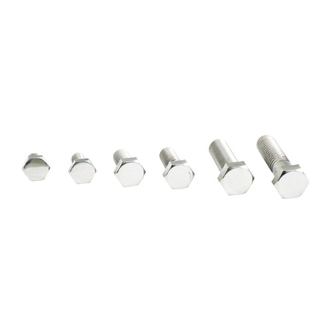 Gardner-Westcott Hex Bolt Polished SS 3/8-16 X 1 1/2