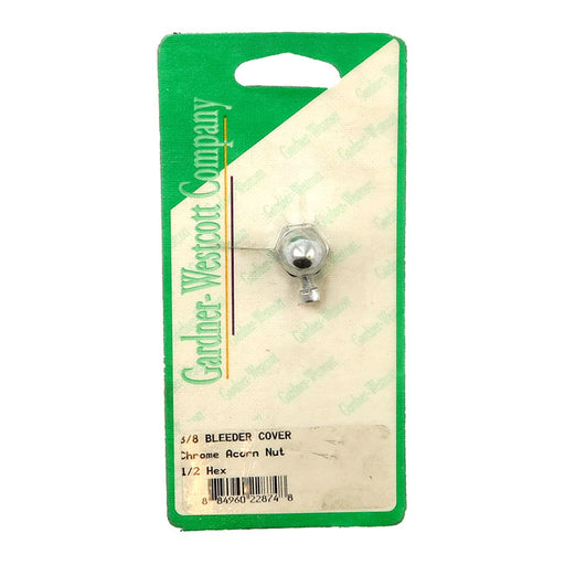 Gardner-Westcott Hex Bleeder Cover Acorn 3/8 Inch
