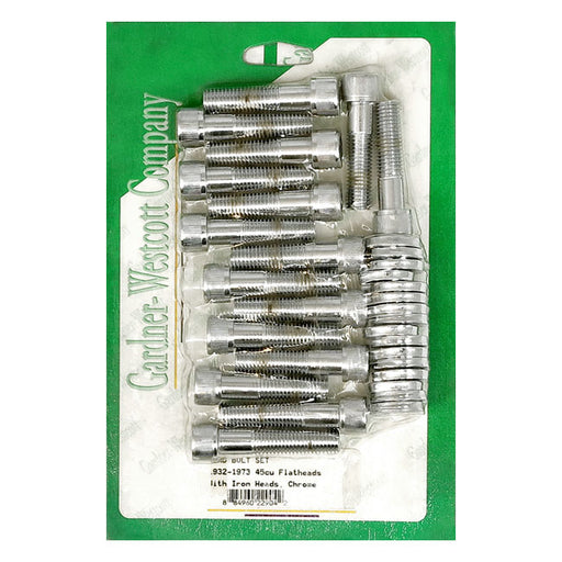 Gardner-Westcott Head Bolt Set for 45Cu – 1938–1973 45"SV with Cast Iron Heads
