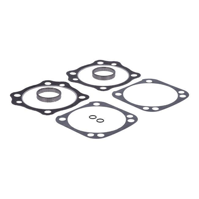 S&S Cylinder Head/Base & Exhaust Gasket Kit. 4" Bore – 1999–2017 Twin Cam with 4" Bore…