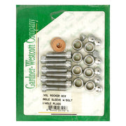 Gardner-Westcott Rocker Box Top Bolt Kit. Allen, Polished Chrome – 1984–1999 Big Twin; 1986–2022 XL…