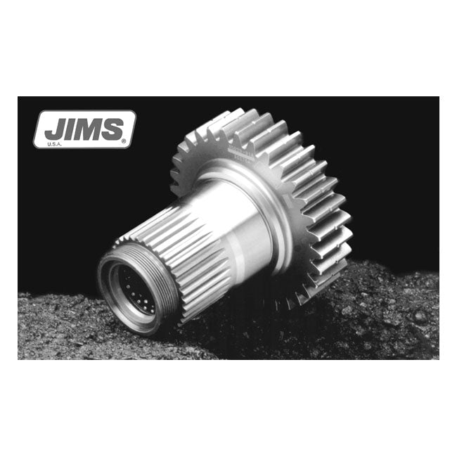 Jims 5Th Gear Mainshaft (Main Drive Gear) – 1985–1990 5-Speed Big Twin with Rear…