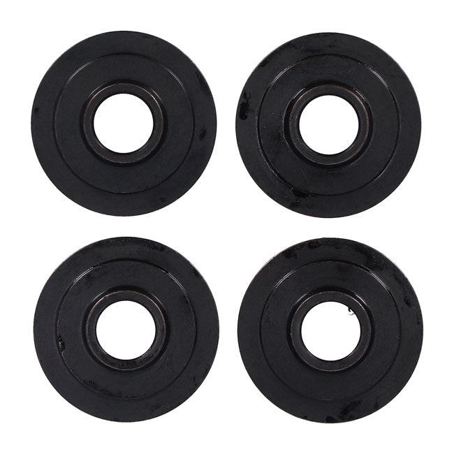 Jims Upper Valve Spring Collar Set. Chromoly – 1984–2004 Big Twin; Twin Cam B…