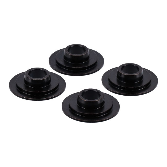 Jims Upper Valve Spring Collar Set. Chromoly – 1984–2004 Big Twin; Twin Cam B…