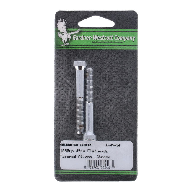 Gardner-Westcott Generator Allen Screw Set – 1958–1973 45" (750cc) SV/ Flathead…