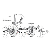 Jims Nut Pinion Shaft – L1981–1988 Big Twin