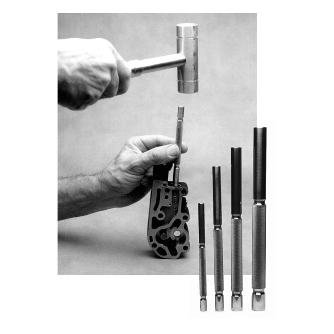 Jims Solid Brass Punch Set - Oil Pump