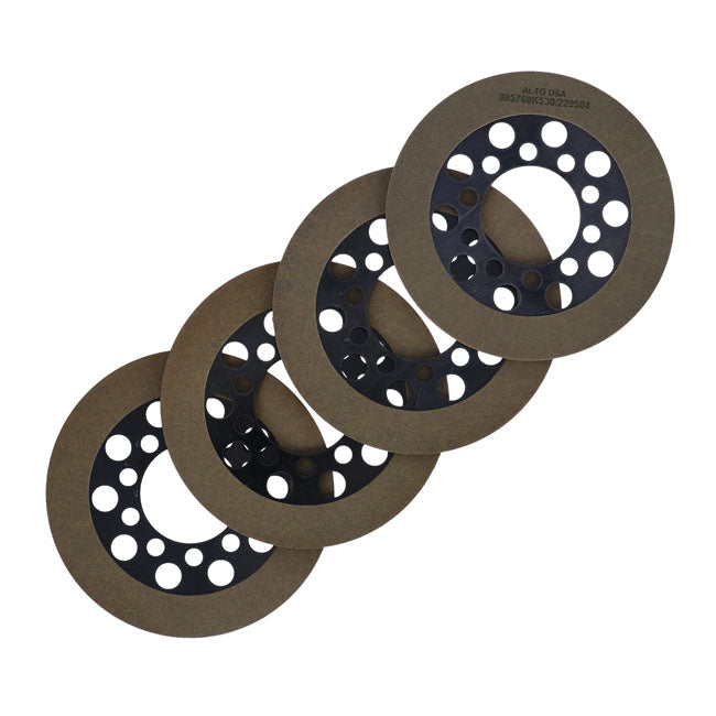 Alto 41-67 Aramid Clutch Plate Set. Friction – 1941–1967 Big Twin