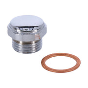 Paughco Timing/Drain Plug. OEM Style Allen. Chrome – Timing Plug: 1938–1999 Big Twin…
