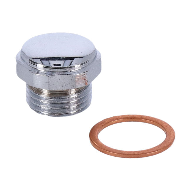 Paughco Timing/Drain Plug. OEM Style Allen. Chrome – Timing Plug: 1938–1999 Big Twin…