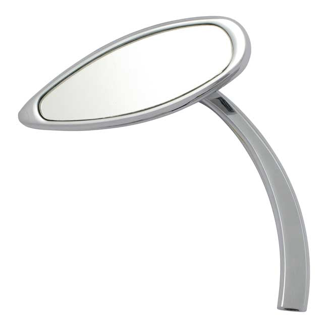 Motorcycle Storehouse Eye Shaped Mirror, Plain for 65-Up H-D