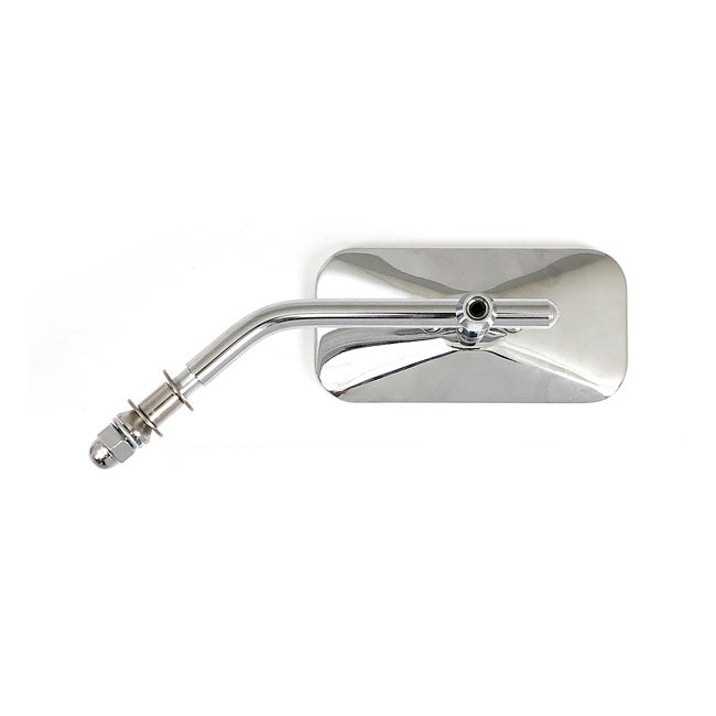 MCS Box Mirror. Chrome – 65-UP H-D