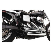 Vance & Hines 2-1/2" Shortshots Staggered Exh. Chrome – 1991–2005 Dyna
