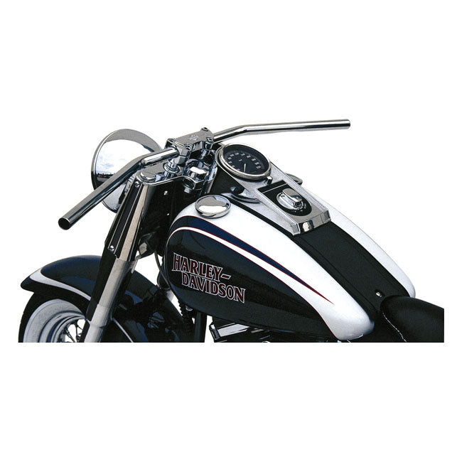 Trw 1" Dragbar Long Handlebar Chrome Abe – 1982–2022 H-D with 1" I.d. Risers