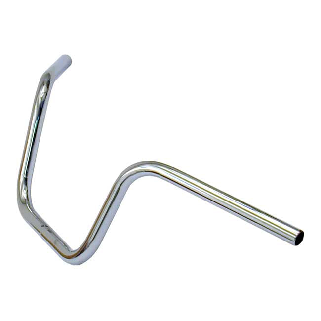 Trw 1" Apehanger Handlebar. Chrome 10" Rise Abe – Pre-81 H-D with 1" I.d. Risers