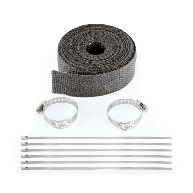 Vance & Hines Exhaust Header Wrap Kit. Black
