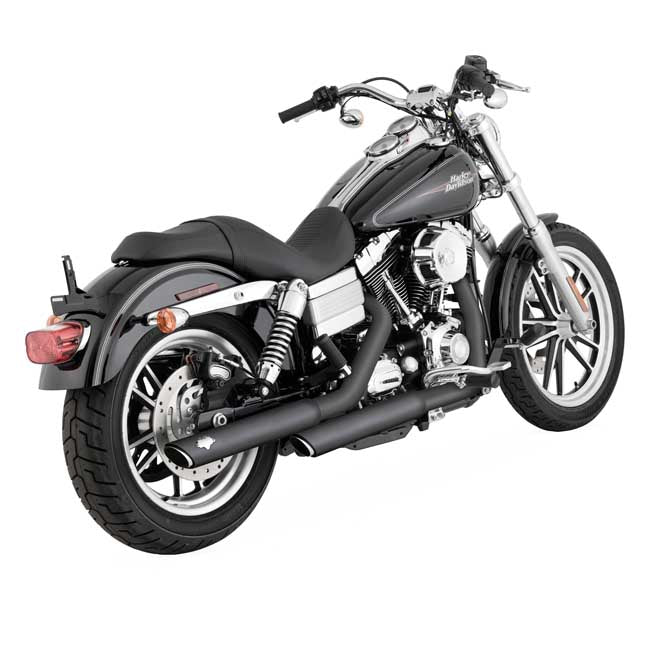 Vance & Hines Twin Slash 3" slip-ons 91-16 Dyna (excl. 08-16 FXDF Fat Bob; 10-16 FXDWG Wide Glide; 12-16 FLD Switchback; 14-17 FXDL/S Low Rider)