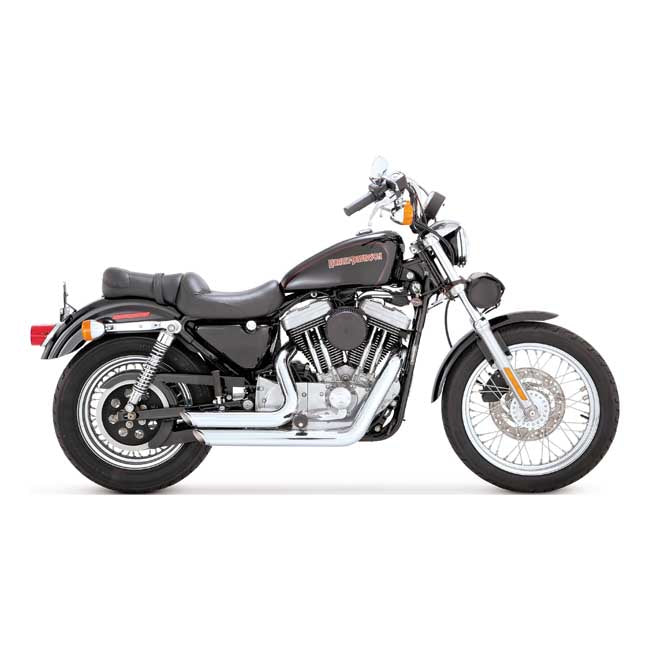 Vance & Hines 2-1/2" Shortshots staggered exh. Chrome 99-03 XL