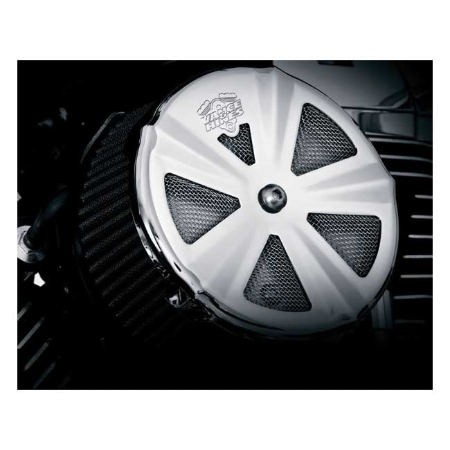 Vance & Hines Vo2 Skull Aircleaner Cover Crown – All H-D with Centre Mount Bolt Type…