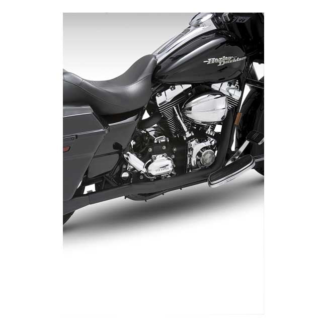 V&H Dresser Duals crossover head pipes. Black 95-08 FLT/Touring