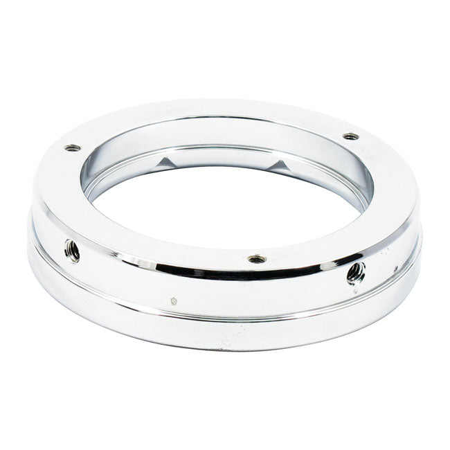V&H repl. end cap for Vance & Hines Pro-Pipe. Chrome