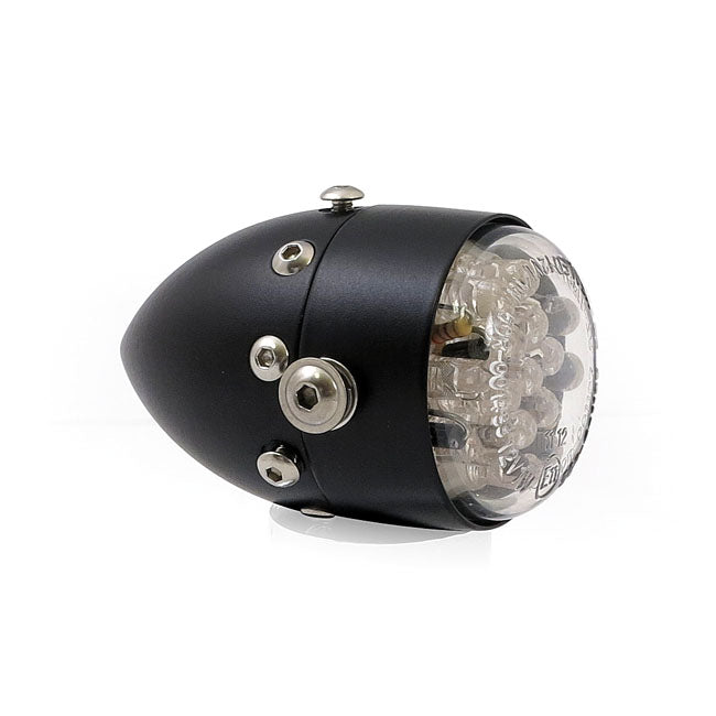 Retro LED taillight Matte black